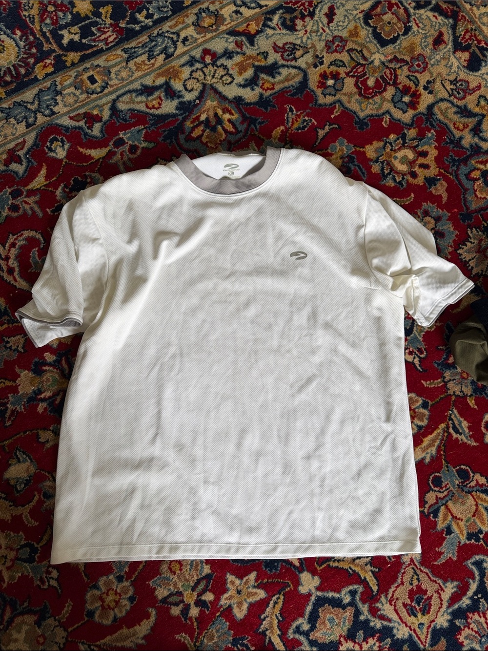 Brooks White Short-Sleeve Performance Tee